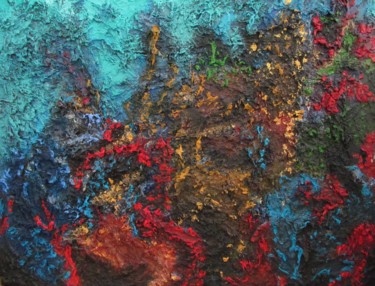 Painting titled "Coral" by Michele Principato Trosso, Original Artwork, Oil