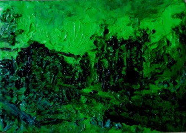 Pittura intitolato "Donbass" da Michele Principato Trosso, Opera d'arte originale, Olio