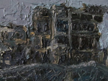 Peinture intitulée "Kabul" par Michele Principato Trosso, Œuvre d'art originale, Huile