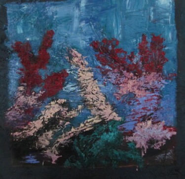 Painting titled "Corrallium Rubrum" by Michele Principato Trosso, Original Artwork, Oil