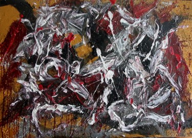 Pittura intitolato "magma" da Michele Principato Trosso, Opera d'arte originale, Olio