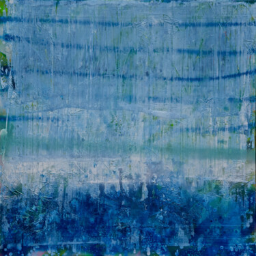Ζωγραφική με τίτλο "The Seventh Wave" από Mick Rafferty, Αυθεντικά έργα τέχνης, Airbrush