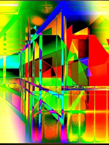 Arts numériques intitulée "Interior" par Micól Klar, Œuvre d'art originale, Modélisation 3D