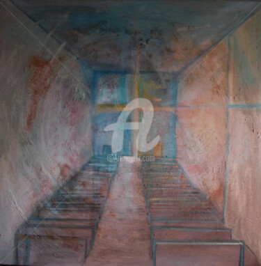 Peinture intitulée "i saw the light" par Mie Gers, Œuvre d'art originale