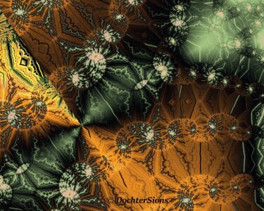 Цифровое искусство под названием "FE Shrimps" - Mies De Graaf, Подлинное произведение искусства, 2D Цифровая Работа