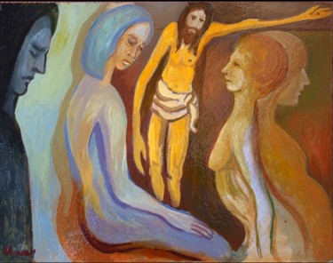 Malarstwo zatytułowany „los” autorstwa Mieczysław Burda, Oryginalna praca
