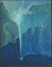 Painting titled "abstrakcja 2" by Mieczysław Burda, Original Artwork