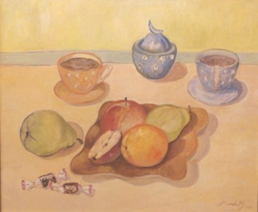 Malarstwo zatytułowany „owoce” autorstwa Mieczysław Burda, Oryginalna praca