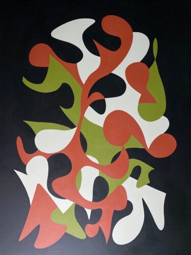 Painting titled "Sinfonia" by Migdal, Original Artwork, Acrylic