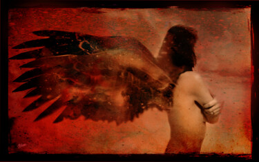 Photography titled "Ángel" by Miguel Ángel Cáceres, Original Artwork, Manipulated Photography