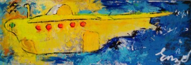 Pintura titulada "Yellow Submarine" por Miguel Angel Duarte (ENZO), Obra de arte original, Acrílico