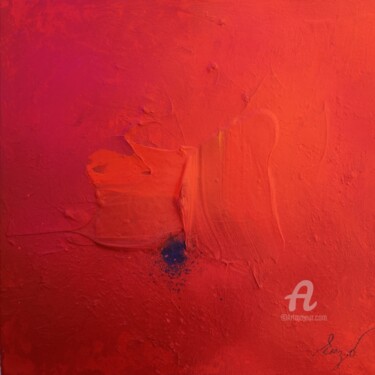 绘画 标题为“Red and red” 由Miguel Angel Duarte (ENZO), 原创艺术品, 丙烯 安装在木板上