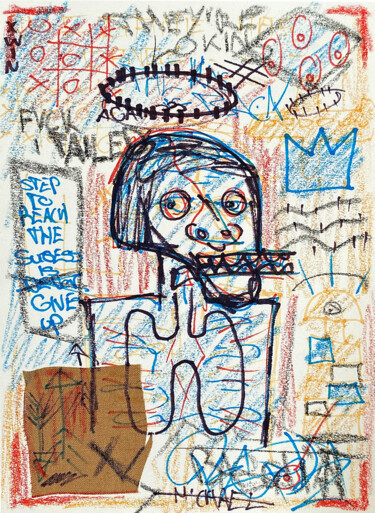 "Michael" başlıklı Tablo Miguel Cuerva tarafından, Orijinal sanat, Işaretleyici