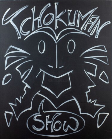 Peinture intitulée "Tchokuman show" par Miguel Donguy, Œuvre d'art originale, Acrylique