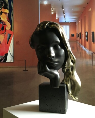 Escultura intitulada "Sweet Innocence Bro…" por Miguel Guía, Obras de arte originais, Bronze