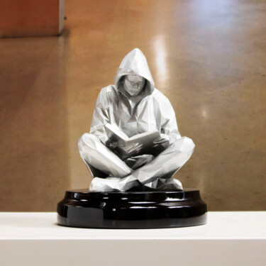 Скульптура под названием "Young synthesis rea…" - Miguel Guía, Подлинное произведение искусства, Металлы