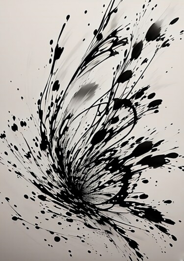 Arts numériques intitulée "Splash10 (the butte…" par Miguel Marques, Œuvre d'art originale, Image générée par l'IA