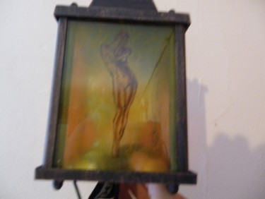Peinture intitulée "lanterne n°4" par Miguel Meunier, Œuvre d'art originale, Autre