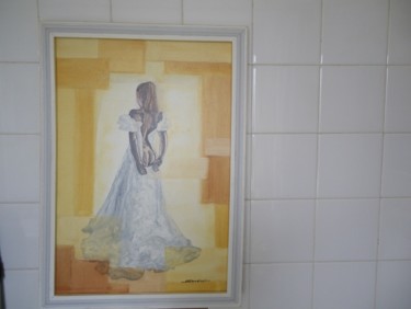 Painting titled "la mariée" by Miguel Meunier, Original Artwork, Other