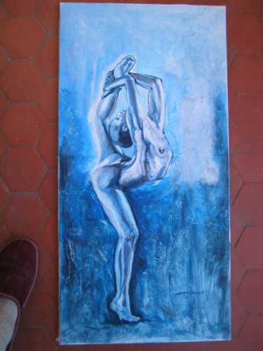 Painting titled "danseuse" by Miguel Meunier, Original Artwork, Other