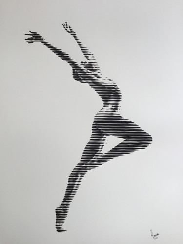 Pintura titulada "Ballet" por Miguel Angel Lozano Bonora, Obra de arte original, Acrílico Montado en Panel de madera