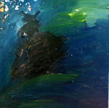 Pittura intitolato "Still waters run de…" da Miguelle Mahuton, Opera d'arte originale, Acrilico