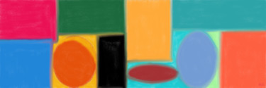 Digital Arts titled "Formas y colores" by Miguel Sanguesa, Original Artwork, Digital Painting