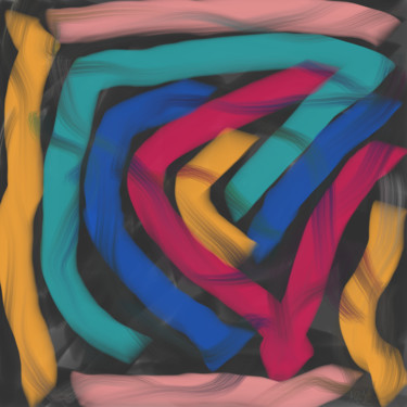 Digital Arts με τίτλο "Colores" από Miguel Sanguesa, Αυθεντικά έργα τέχνης, Ψηφιακή ζωγραφική