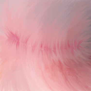 Digital Arts titled "Cuadro rosa" by Miguel Sanguesa, Original Artwork, Digital Painting