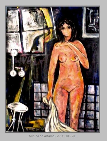 Painting titled "Cassiopeia" by Miguel Westerberg, Original Artwork, Oil
