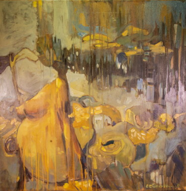 Pintura intitulada "Moments Of Silence" por Mihai Voinescu (Cetinode), Obras de arte originais, Óleo