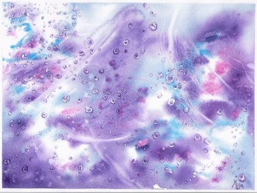绘画 标题为“eclosion” 由Mijo Chambon, 原创艺术品, 水彩