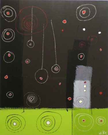 Peinture intitulée "Pimenté" par Mika, Œuvre d'art originale