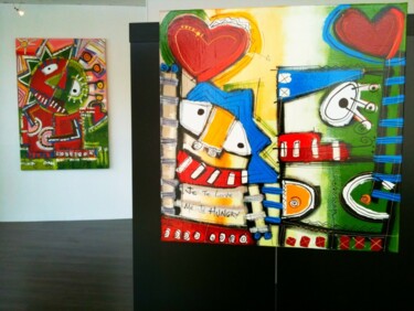 Painting titled "Xpo Mika 2011" by Mika, Original Artwork