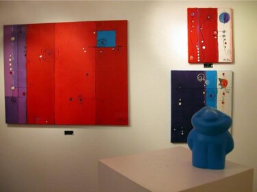 Pintura intitulada "Galerie Xpo Mika -3…" por Mika, Obras de arte originais