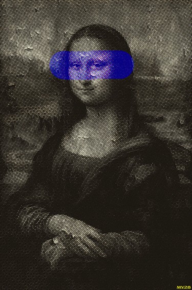Digital Arts titled "Mona lisa" by Mv28, Original Artwork, 2D Digital Work