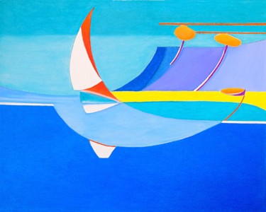 Pintura intitulada "la sortie" por Mikael Billon, Obras de arte originais, Pastel