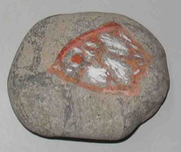 Artcraft titled "fish on the stone" by Mike Lee, Original Artwork