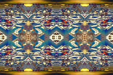 Grafika cyfrowa / sztuka generowana cyfrowo zatytułowany „Mandala - Salzburg…” autorstwa Mikha, Oryginalna praca, 2D praca c…
