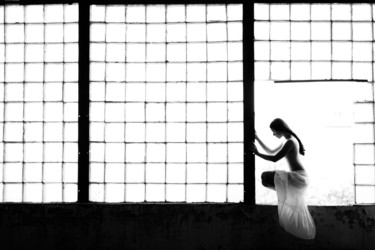 Fotografie getiteld "modern geisha" door Mikhail Faletkin, Origineel Kunstwerk, Digitale fotografie