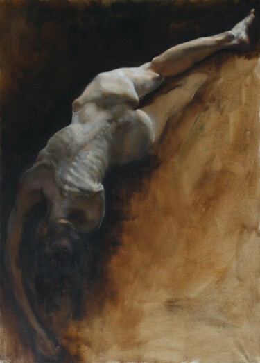 Pittura intitolato "Soul I" da Mikhail Sol, Opera d'arte originale, Olio