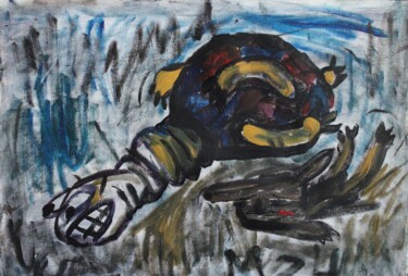 Malerei mit dem Titel "Victory" von Mikhey Chikov, Original-Kunstwerk, Acryl