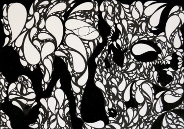 Картина под названием "600-evolution.jpg" - Mr. Morpheus, Подлинное произведение искусства