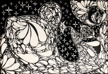 Картина под названием "the-whales.jpg" - Mr. Morpheus, Подлинное произведение искусства