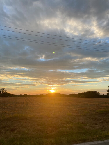 Fotografia intitolato "Sunset" da Mila Lane, Opera d'arte originale, Fotografia non manipolata