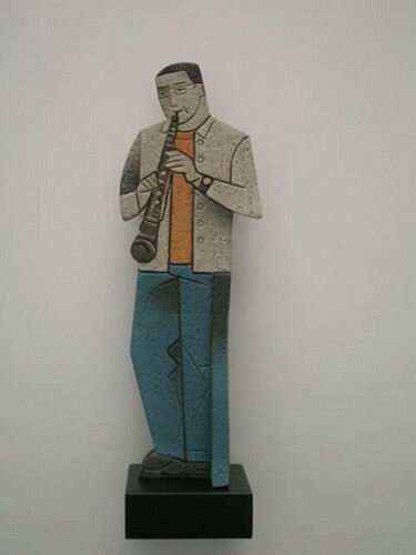 Escultura intitulada "Oboe" por Mila Montoro, Obras de arte originais, Decoração de casa