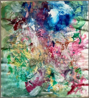 Pittura intitolato "AFTERGLOW" da Mila Stone, Opera d'arte originale, Acrilico