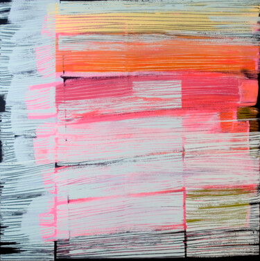 Картина под названием "Light Experience #4" - Mila Weis, Подлинное произведение искусства, Акрил Установлен на Деревянная ра…