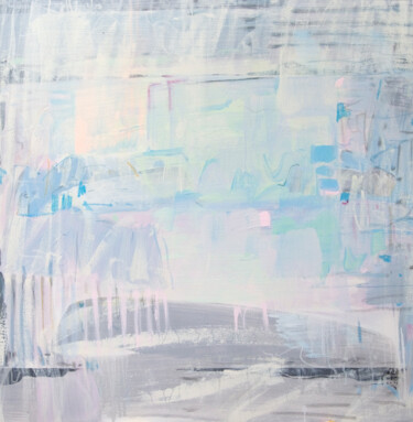 Картина под названием "A New Day" - Mila Weis, Подлинное произведение искусства, Акрил Установлен на Деревянная рама для нос…