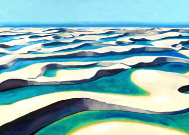 "The magical desert…" başlıklı Tablo Mila Kochneva tarafından, Orijinal sanat, Petrol